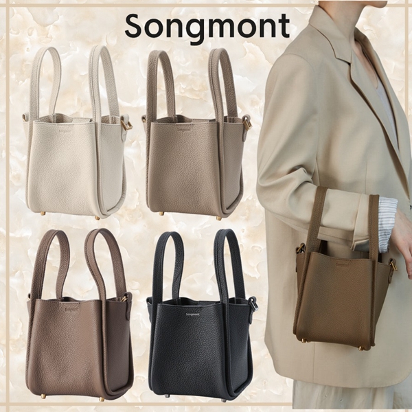 songmont★Song Bag 同型　スモール ハンドバッグ レザー