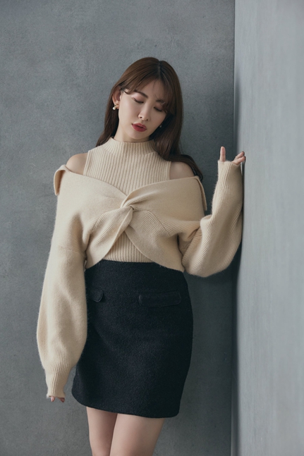 her lip to Charlotte Wool-Blend Knit Set ハーリップトゥ 通販オンライン 